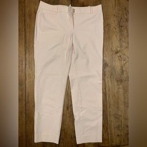 White House Black Market light pink work pant